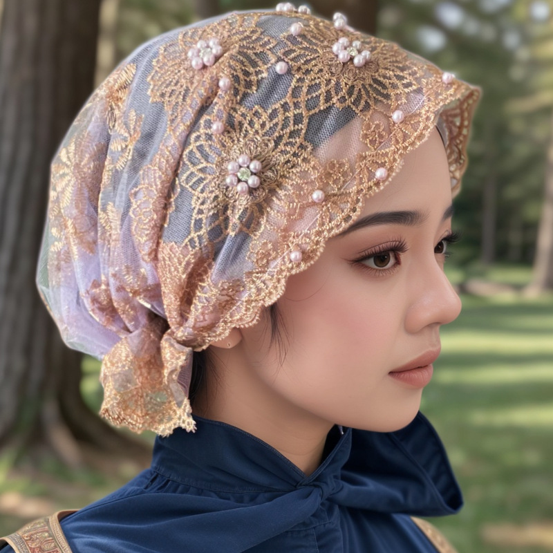 Women Stylish Headscarf Hat Em - đánh giá và giá Embroidery Hat Machine