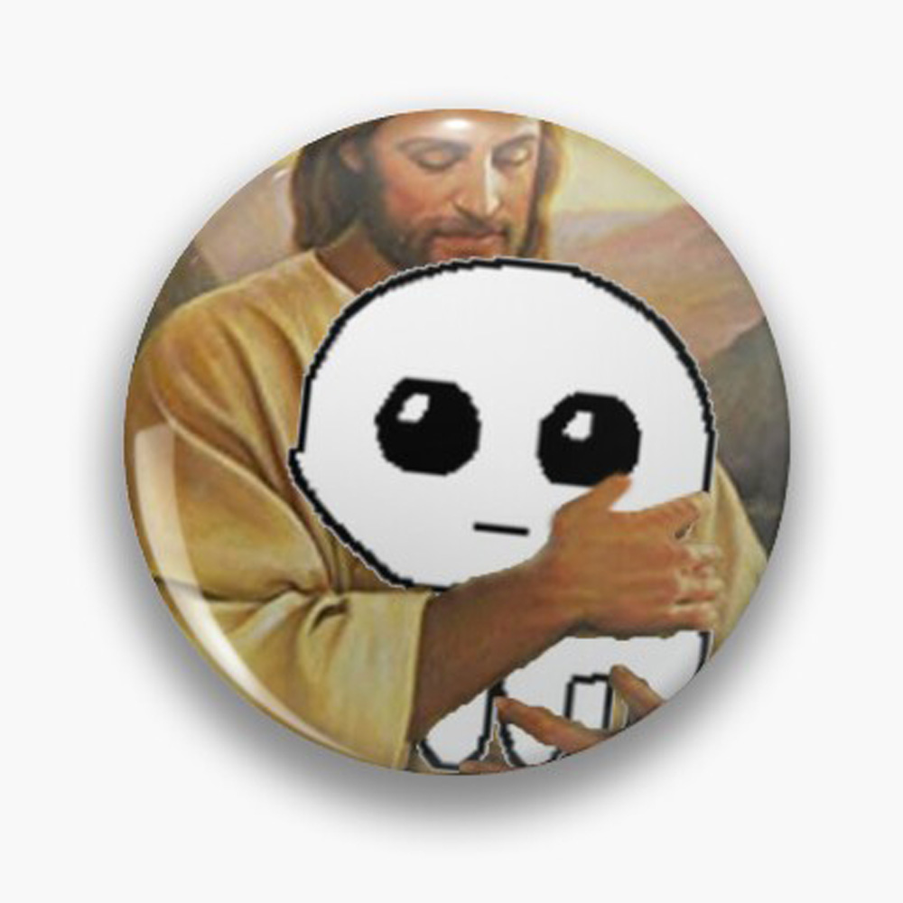 Jesus I Saw That Tinplate Pins - đánh giá và giá Embroidery Letter M