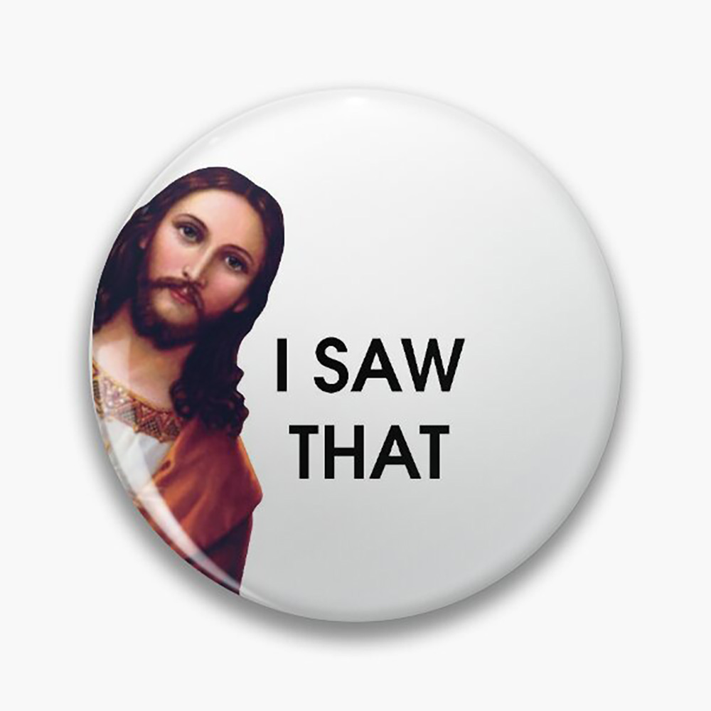 Jesus I Saw That Tinplate Pins - đánh giá và giá Embroidery Letter M