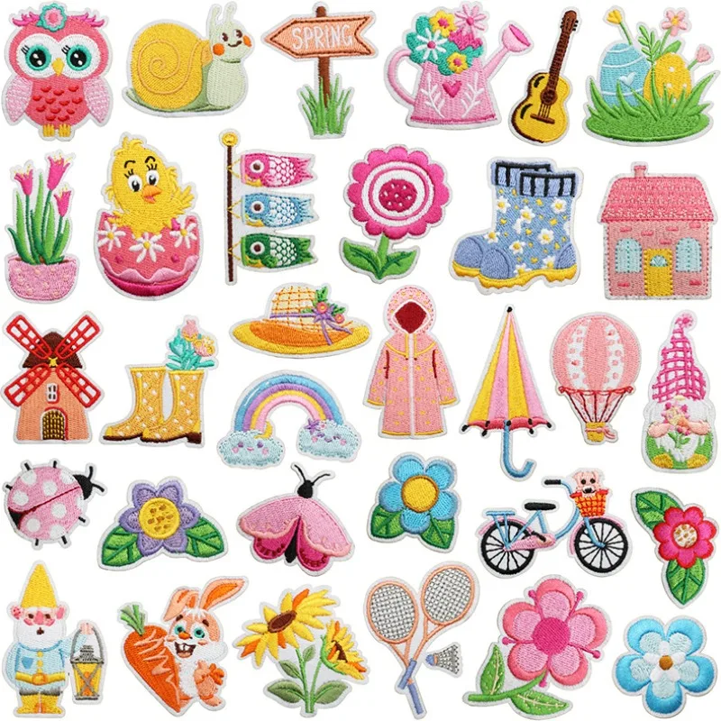 Spring Theme Embroidery Cloth  - đánh giá và giá Embroidery Lady Bug