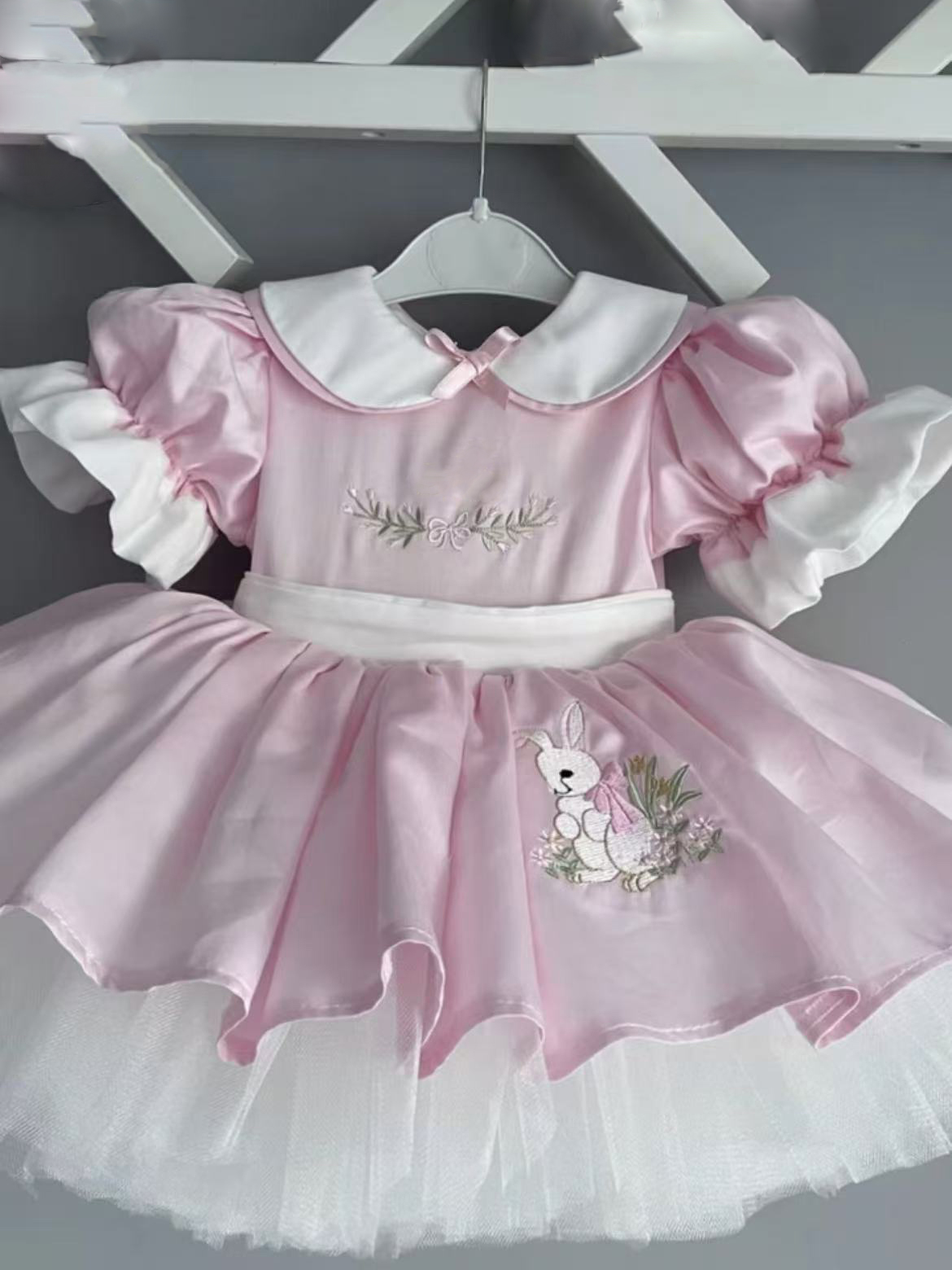 0-12Y Baby Girl Summer Rabbit  - đánh giá và giá Embroidery Rabbit