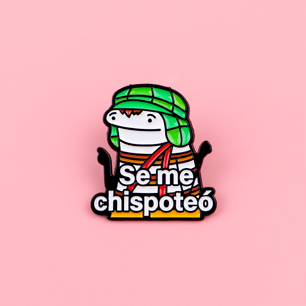 Mexican Cartoon Enamel Pin Cut - đánh giá và giá Embroidery Illustration