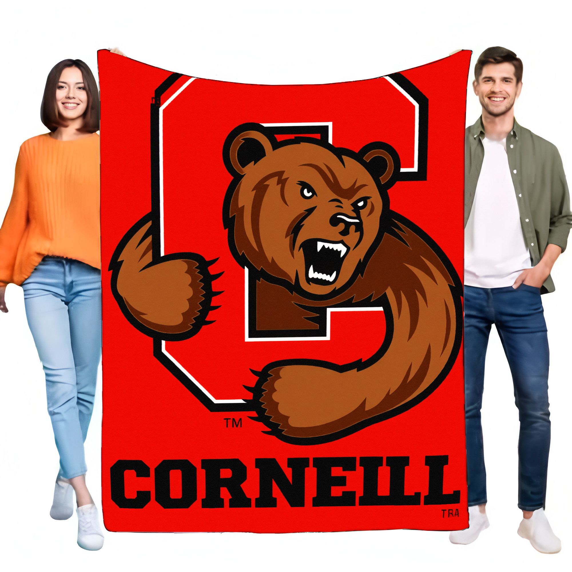 Cornell University Large Red B - đánh giá và giá Embroidery University