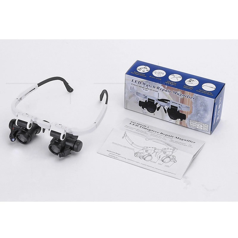 Hands Free LED Headband Magnif - đánh giá và giá Embroidery Viewer