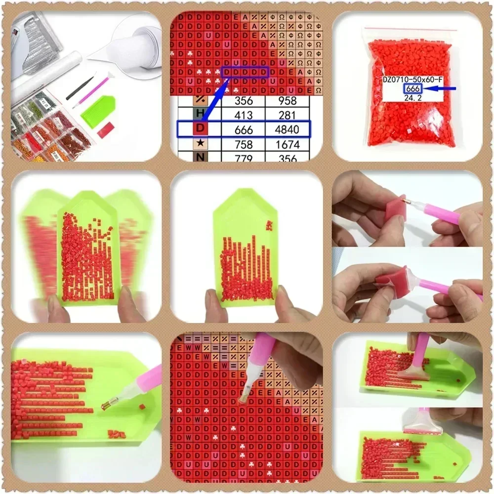 unframe Robin Bird Cute Robin  - đánh giá và giá Embroidery Kit Set