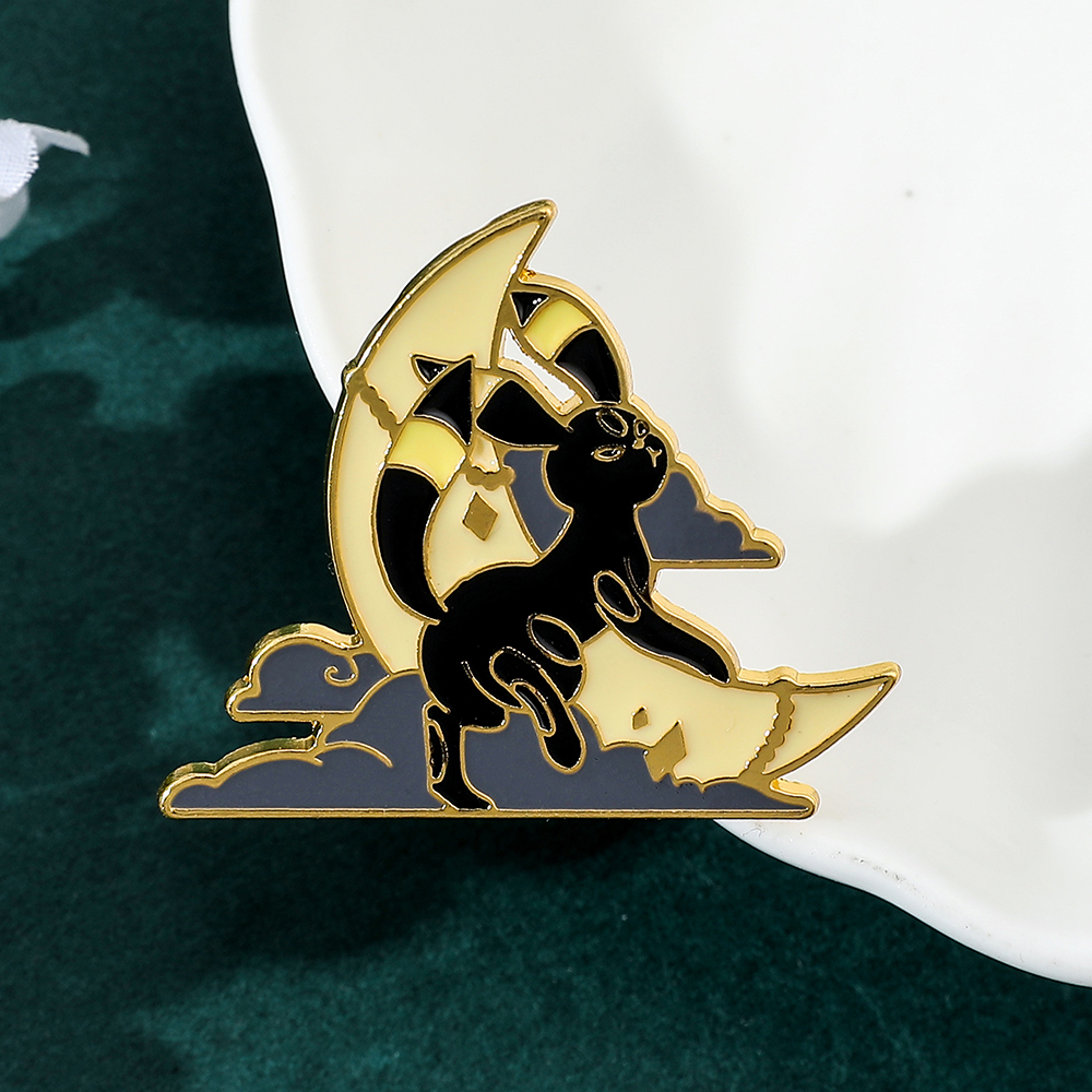 Anime Eeveelution Eevee Enamel - đánh giá và giá Embroidery Illustration