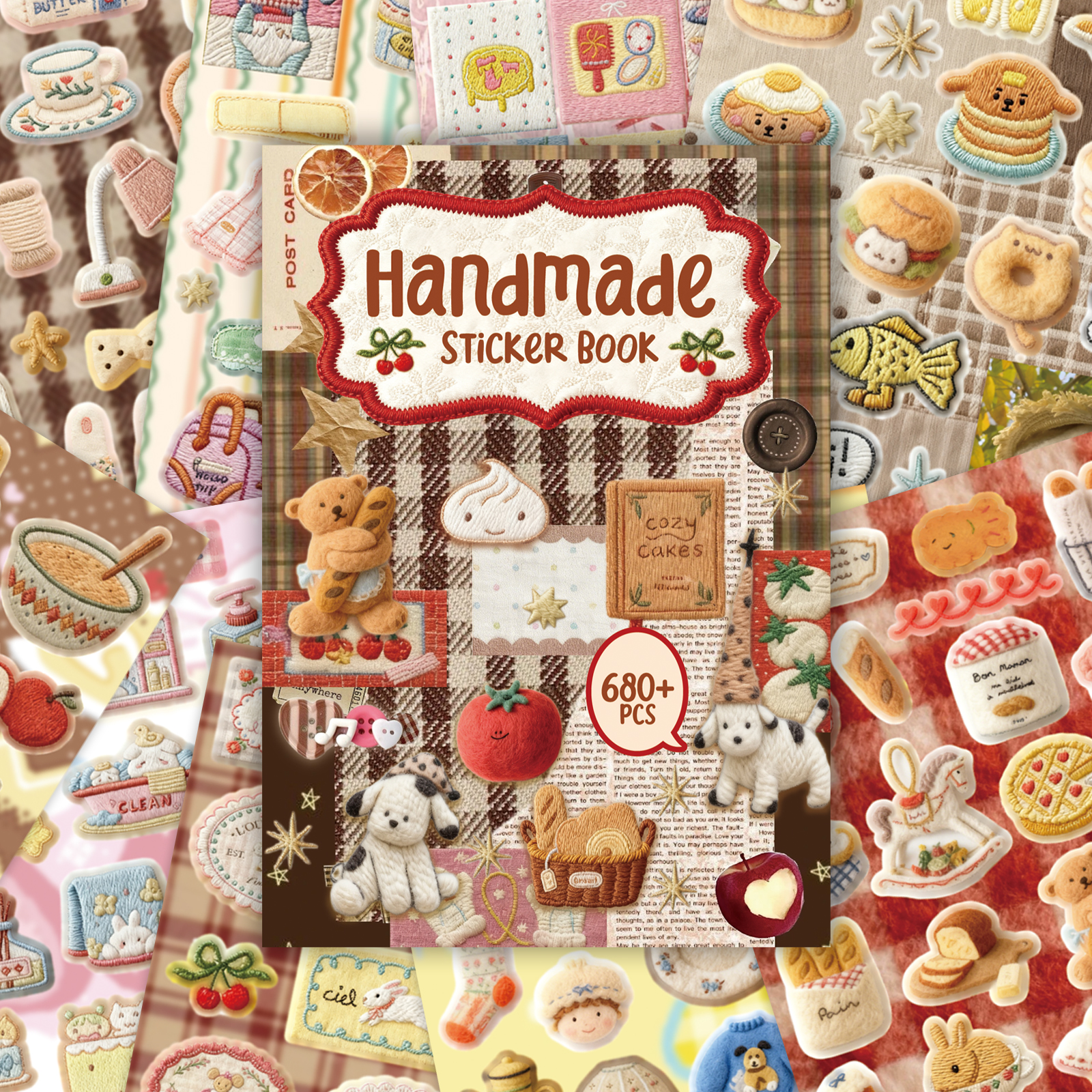 Random Cover 30 Sheets 680+ Pc - đánh giá và giá Embroidery Journal Book