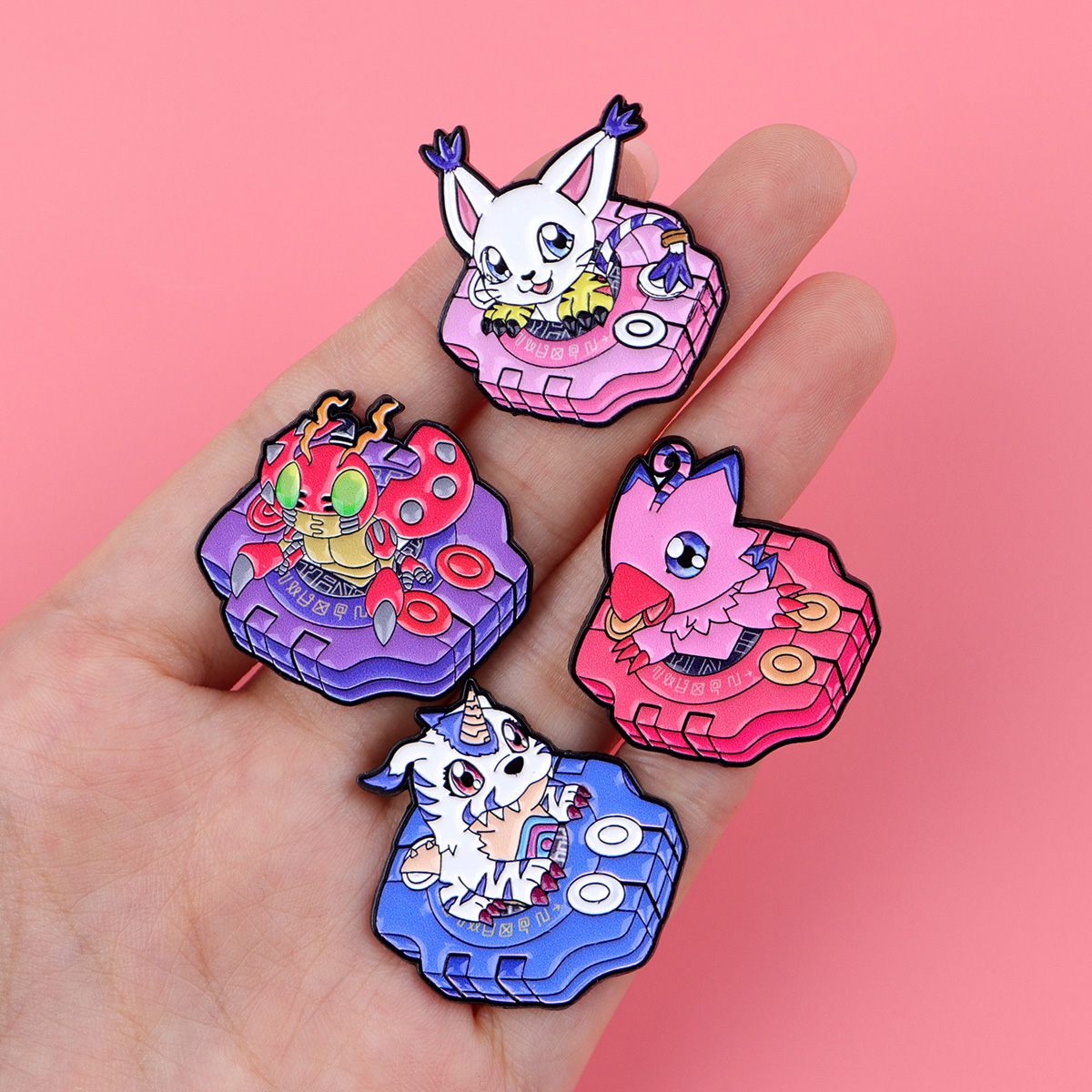 Cute Cat Enamel Pin Anime Movi - đánh giá và giá Embroidery Illustration