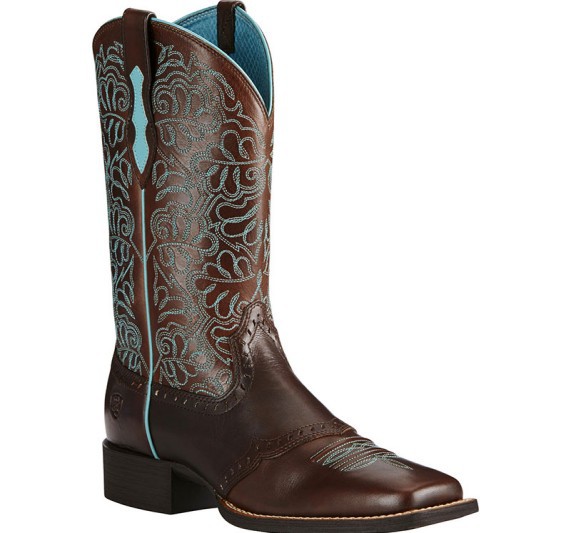 Men's Brown Leather Cowboy Boo - đánh giá và giá Embroidery Free Pattern