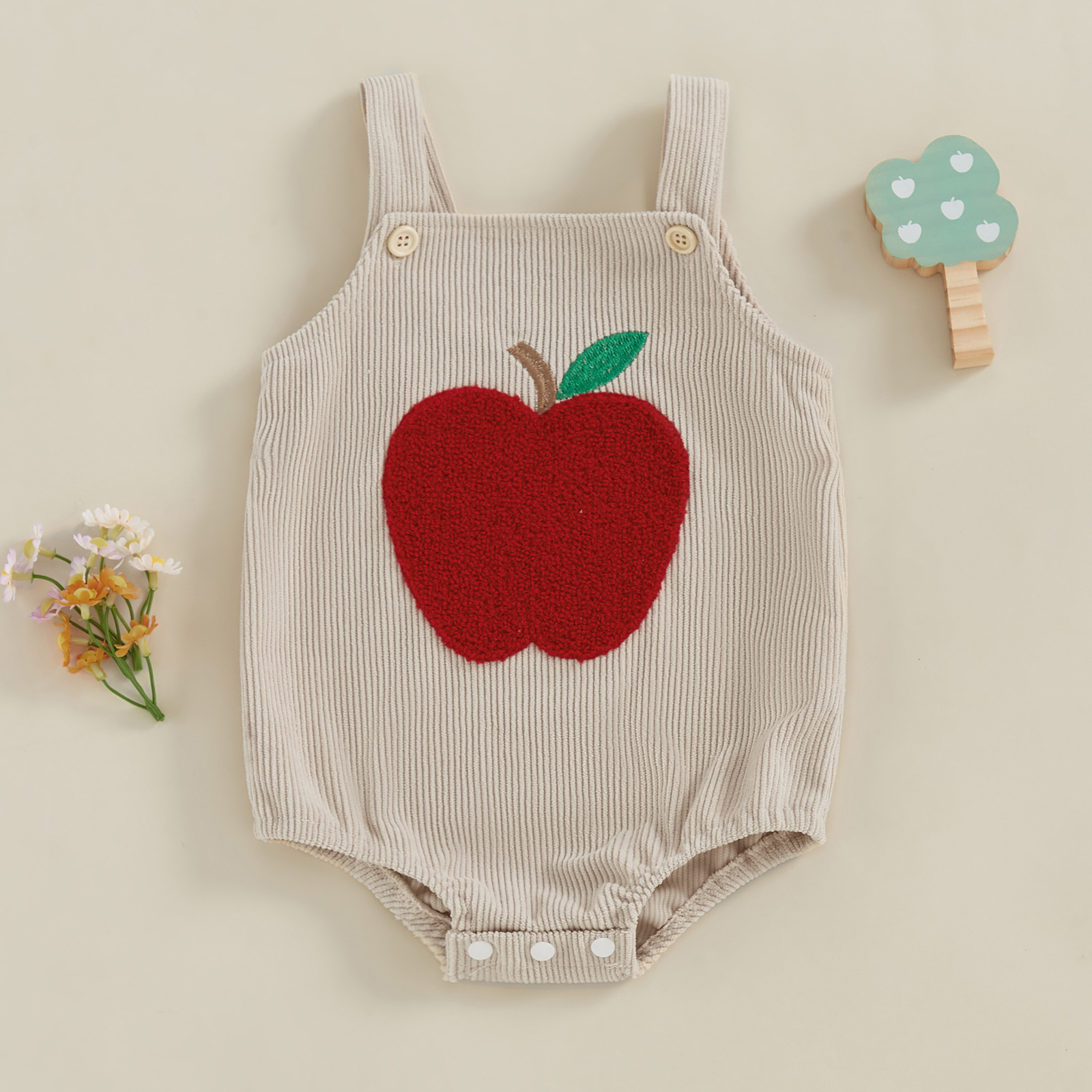 Summer Baby Romper Sleeveless  - đánh giá và giá Embroidery Lady Bug