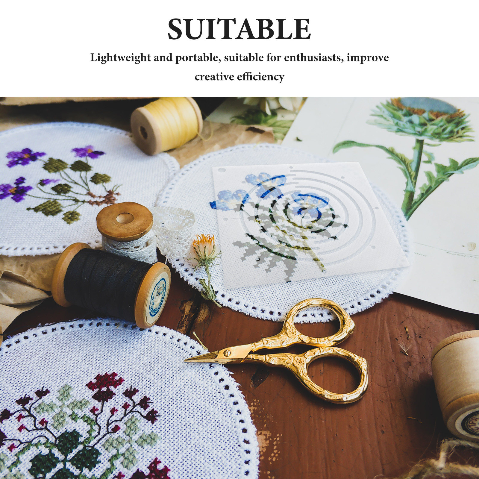 4Pcs Transparent Acrylic Quilt - đánh giá và giá Embroidery Free Pattern