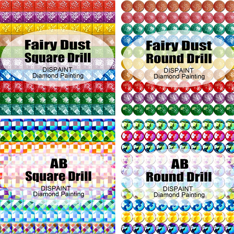 Dispaint Fairy Dust AB Full Di - đánh giá và giá Embroidery Lady Bug