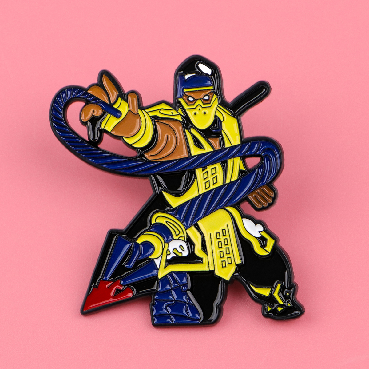 Street Games Enamel Pin Badges - đánh giá và giá Embroidery Illustration