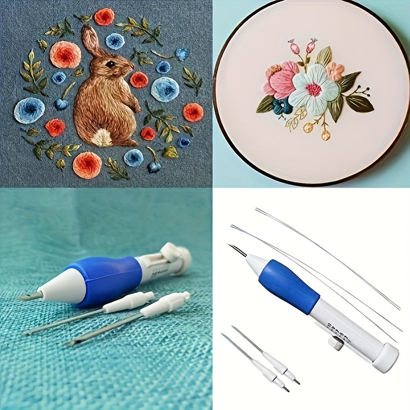 7-Piece Embroidery Punch Needl - đánh giá và giá Embroidery Kit Set