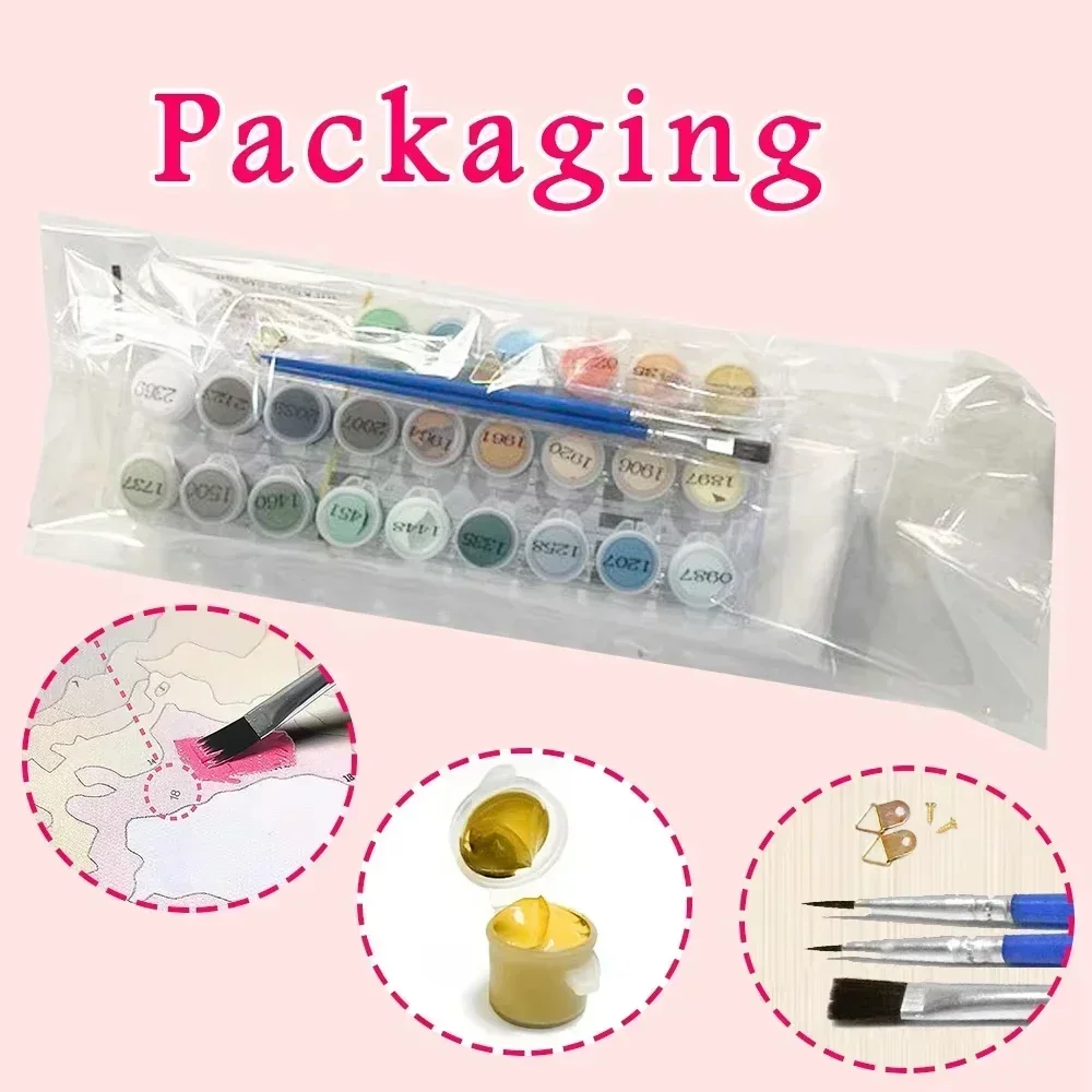 Oil Painting By Numbers Kits   - đánh giá và giá Embroidery Translate